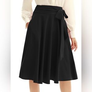 Belle Poque tied circle skirt